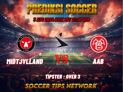 Prediksi Bola Belgia Pro League : Midtjylland vs Aalborg 3 Augustus 2024