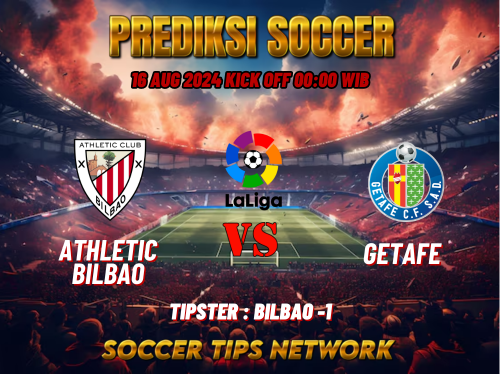 Prediksi Bola La Liga: Athletic Bilbao vs Getafe Tanggal 16 Agustus 2024