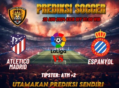 Prediksi Bola La Liga: Atletico Madrid vs Espanyol 29 Agustus 2024