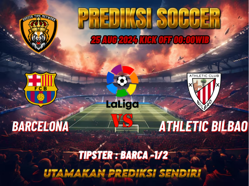 Prediksi Bola La Liga: Barcelona vs Athletic Bilbao 25 Agustus 2024