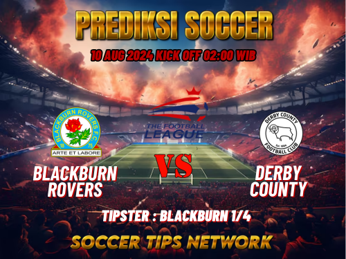 Prediksi Bola English League Championship: Blackburn vs Derby 10 Agustus 2024