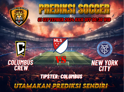 Prediksi Columbus Crew vs New York City 01 September 2024