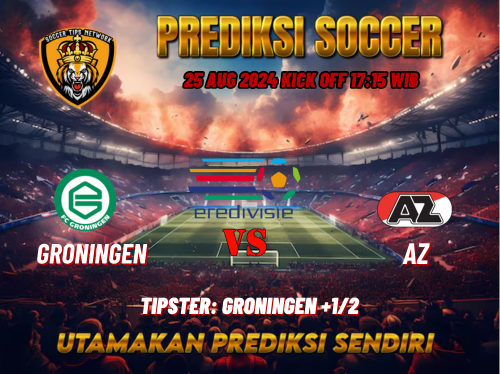 Prediksi Bola Eredivisie: Groningen vs AZ 25 Agustus 2024