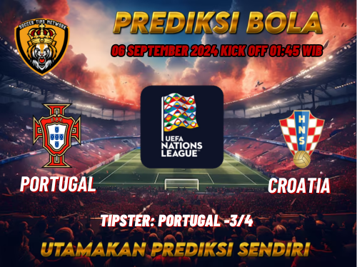 Prediksi Portugal vs Croatia 06 September 2024