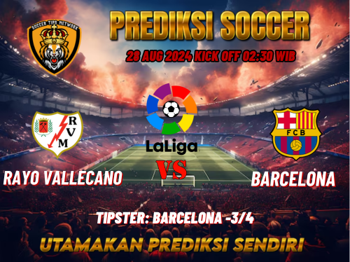 Prediksi Bola La Liga: Rayo Vallecano vs Barcelona 28 Agustus 2024