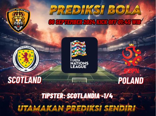 Prediksi Scotland vs Poland 06 September 2024