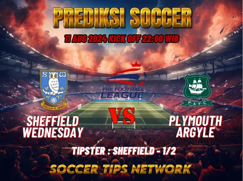 Prediksi Bola English League Championship: Sheffield Wed vs Plymouth 11 Agustus 2024