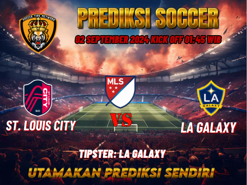 Prediksi St. Louis City vs LA Galaxy 02 September 2024