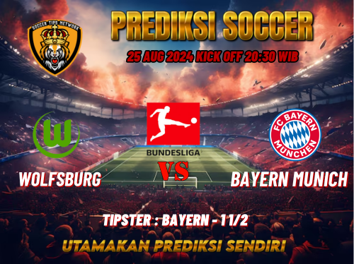 Prediksi Bola Bundesliga: Wolfsburg vs Bayern Munich 25 Agustus 2024