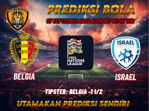 Prediksi Belgium vs Israel 07 September 2024