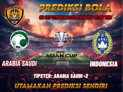 Prediksi Arab Saudi vs Indonesia 06 September 2024