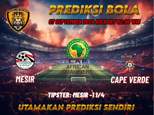 Prediksi Mesir vs Cape Verde 07 September 2024