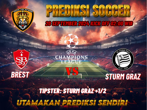 Prediksi Brest vs Sturm Graz 20 September 2024