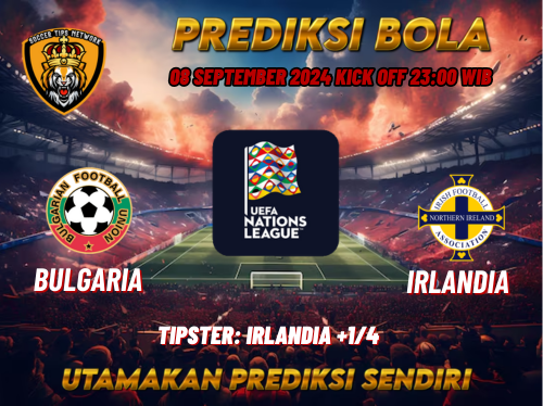 Prediksi Bulgaria vs Irlandia Utara 08 September 2024