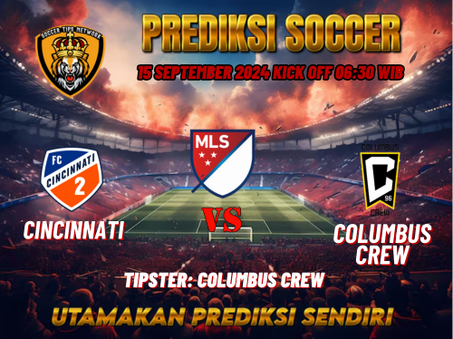 Prediksi Cincinnati vs Columbus Crew 15 September 2024