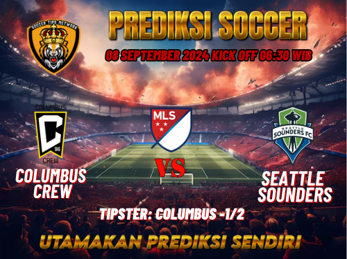 Prediksi Columbus Crew vs Seattle Sounders 08 September 2024