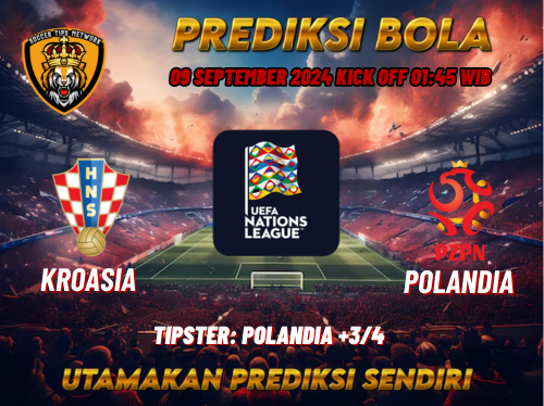 Prediksi Kroasia vs Polandia 09 September 2024