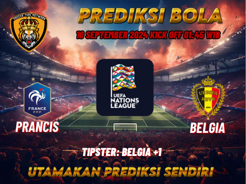 Prediksi Prancis vs Belgia 10 September 2024