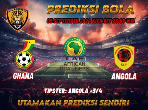 Prediksi Ghana vs Angola 05 September 2024