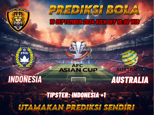 Prediksi Indonesia vs Australia 10 September 2024