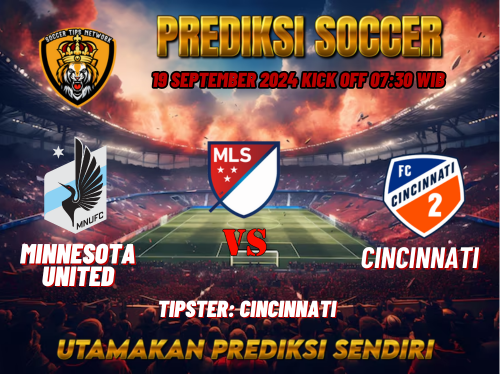 Prediksi Minnesota United vs Cincinnati 19 September 2024