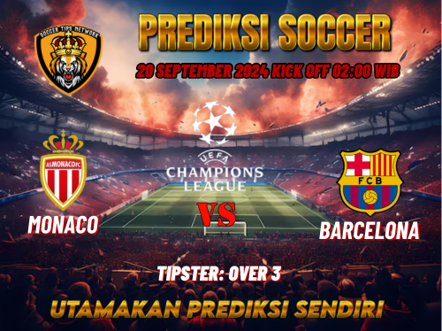 Prediksi AS Monaco vs Barcelona 20 September 2024