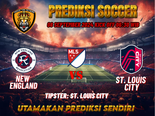 Prediksi New England vs St Louis City 08 September 2024