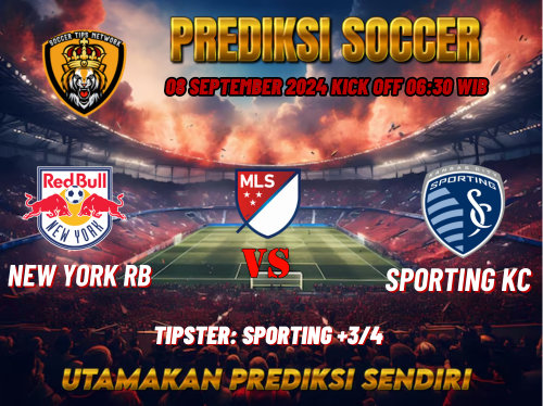 Prediksi New York Red Bulls vs Sporting Kansas City 08 September 2024