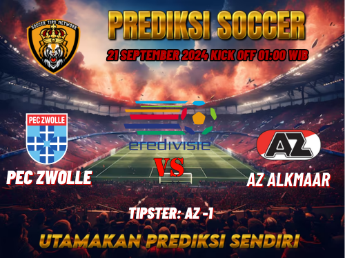 Prediksi PEC Zwolle vs AZ Alkmaar 21 September 2024