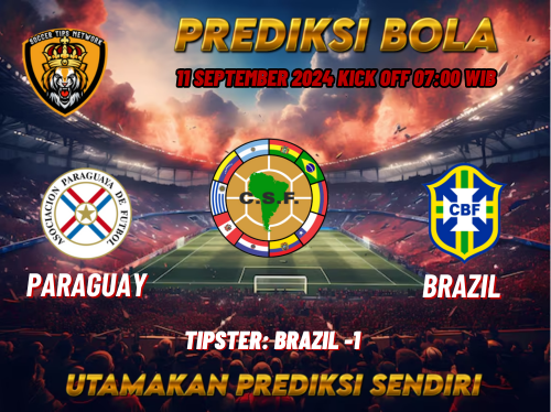 Prediksi Paraguay vs Brazil 11 September 2024