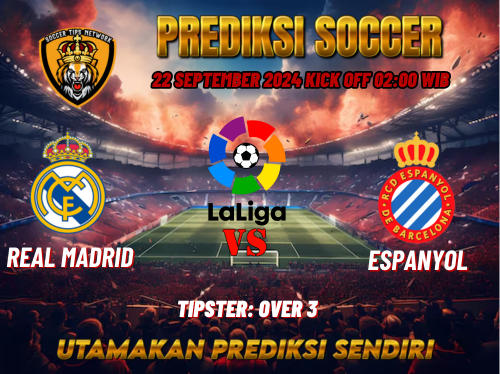 Prediksi Real Madrid vs Espanyol 22 September 2024