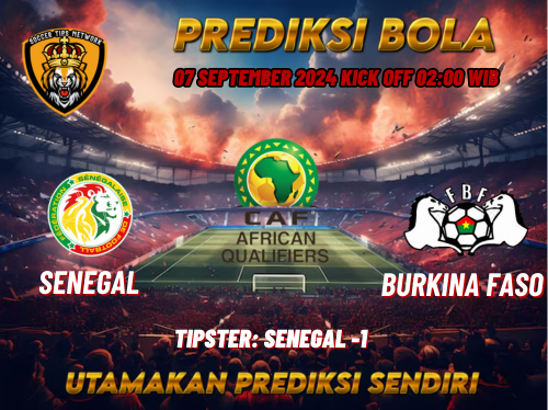 Prediksi Senegal vs Burkina Faso 07 September 2024