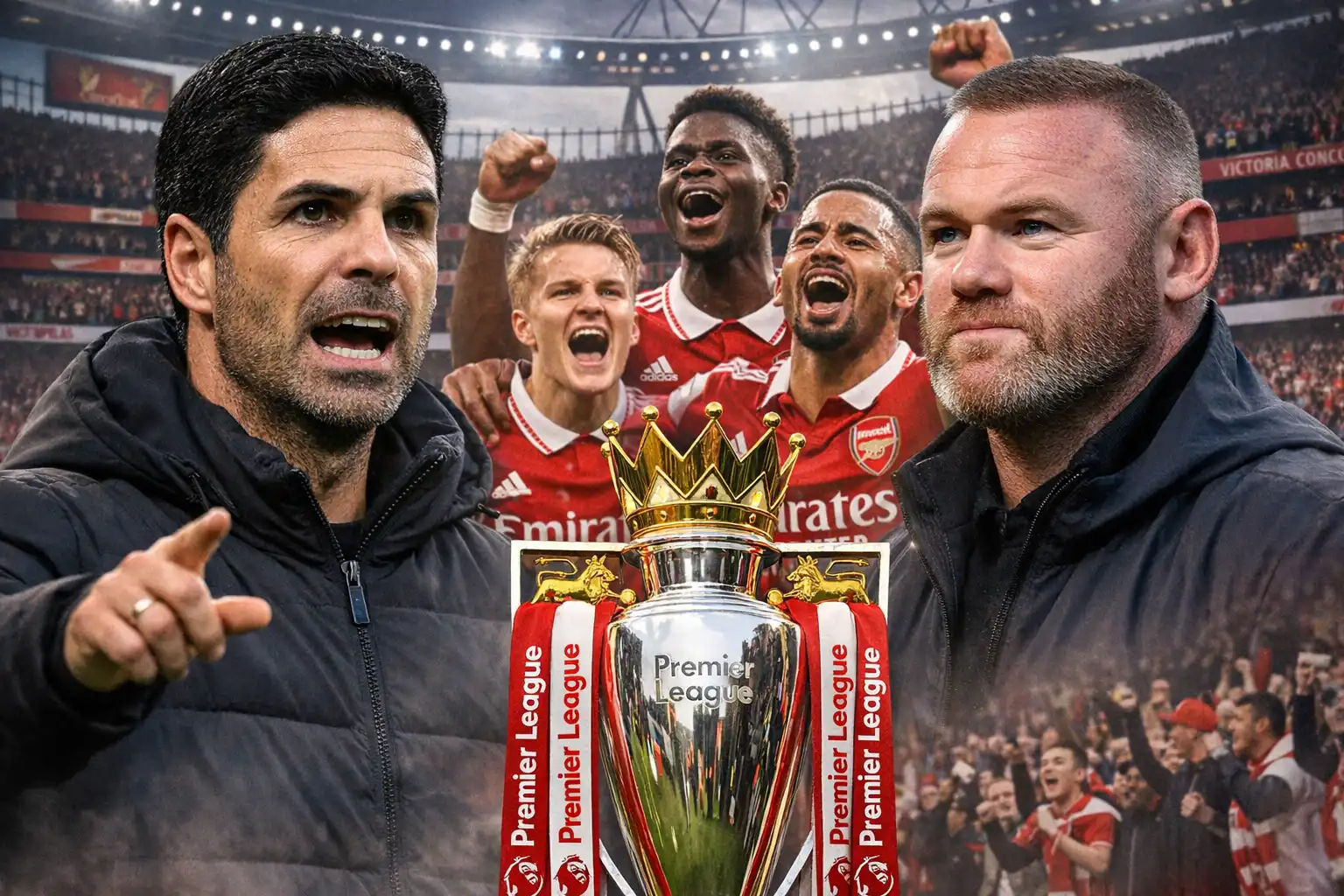 Arsenal Kuasai Puncak Klasemen, Wayne Rooney Ungkap Konsekuensi Jika Mikel Arteta Gagal Dalam Juara