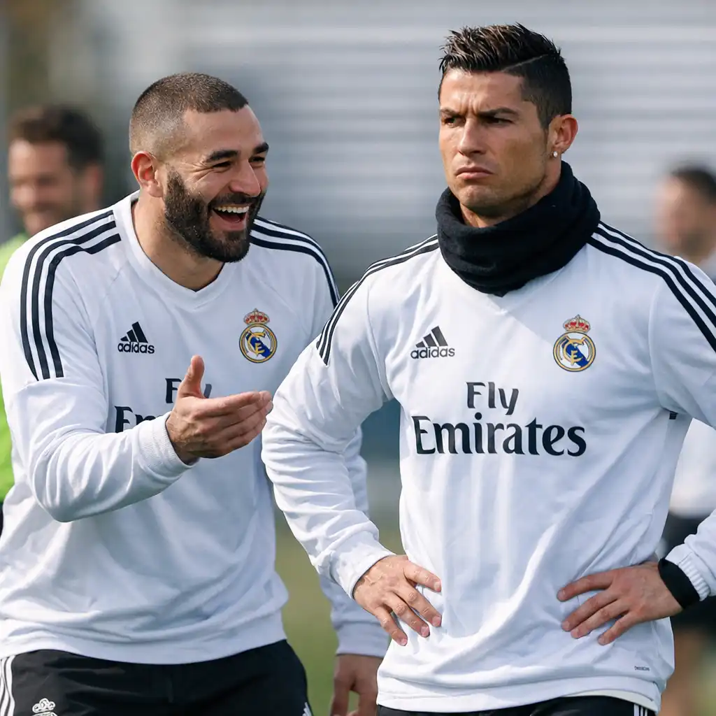 Candaan Karim Benzema Bikin Cristiano Ronaldo Jengkel