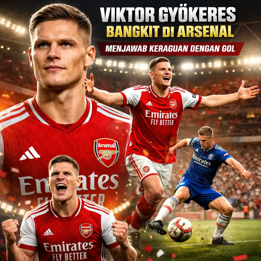 Viktor Gyokeres Bangkit di Arsenal, Menjawab Semua Keraguan dengan Gol
